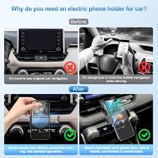 Coleya Elektrisk Mobiltelefonhållare för Toyota RAV4